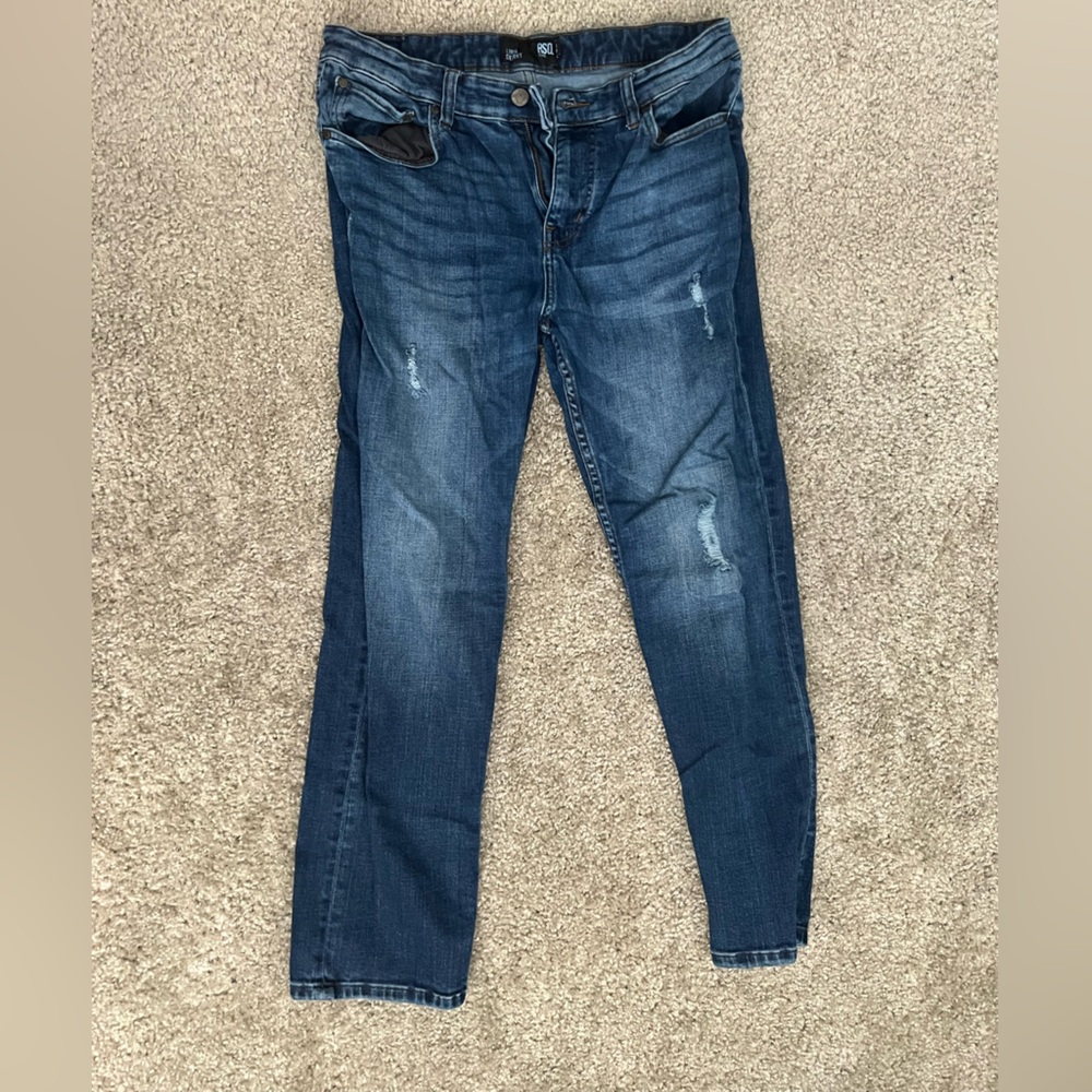 RSQ Dark Blue Denim Jeans